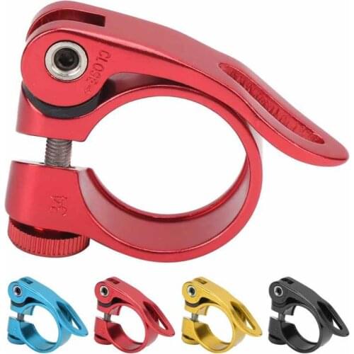 Bicycle Parts Bike Handlebar Stem Aluminum Alloy Quick Release Seat Clamp for Road and Mountain Bicycle for XT-C68 31.8mm