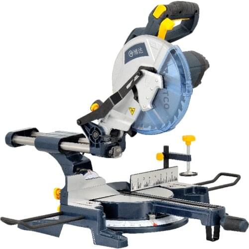 10 inch saw aluminum machine miter saw high power rod cutting machine woodworking oblique saw hand pressing saw aluminum machine