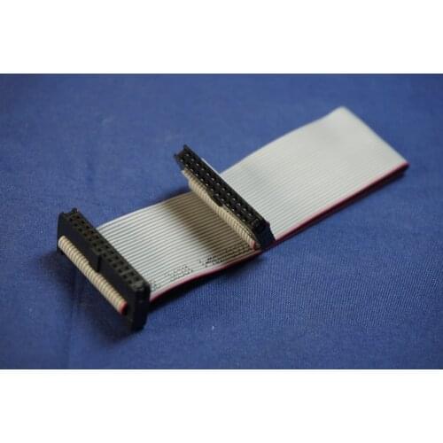 20pcs 2.0 mm IDC Socket Extension Flat Ribbon Cable 34 Pin 80 100 150 200 250 300 400 500 mm Length ISP JTAG DAP AVR Cable