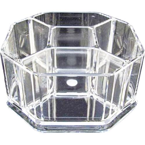 Acrylic Tea Bags Holder 5 Compartments Coffee Sugar Clear Organizer Tea Bag Organizer Kitchen Sorting Container