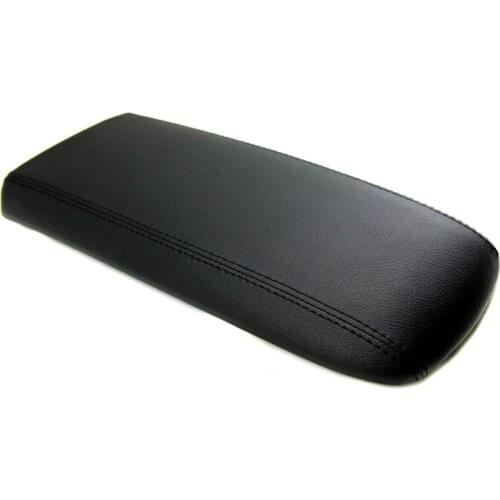 Center Armrest Leather Cover For Ford Explorer 1995 1996 1997 1998 1999 2000 2001 Car Central Armrest Box Panel Skin Cover Trim