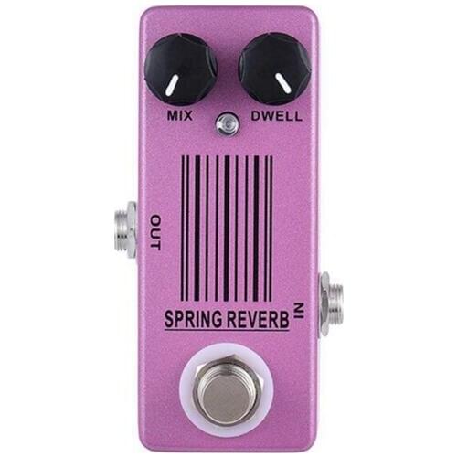 Pedal guitarra mosky Audio guitar pedal Spring Reverb Guitar Effect Pedal And True Bypass Great Tone pedaleira guitarra