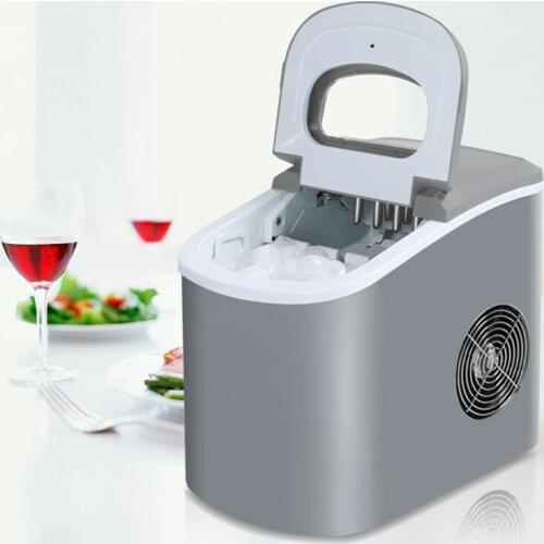 Commercial Ice Maker Countertop Household Mini Electric Bullet Round Ice Making Machine 15kg/24h, 220V