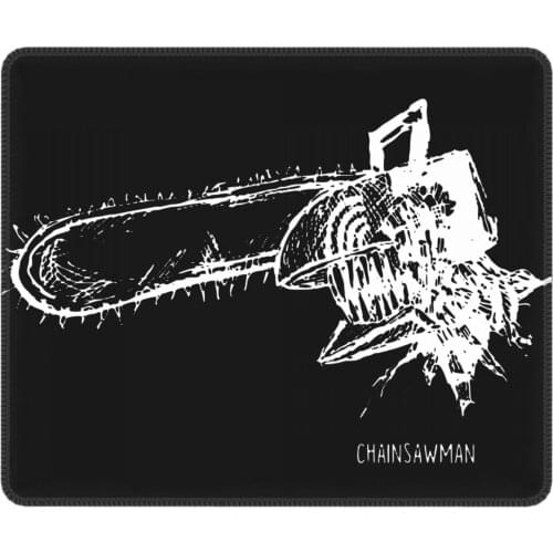 Chainsaw Man Fan Art Chainsawman Mouse Pad Denji Pochita Devil Makima Anime Antislip Soft Mat Rubber PC Table Decoration Cover