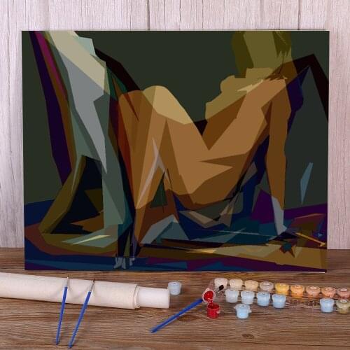 Cubism-remix Cubism-remix DIY Painting By Numbers Kit Acrylic Paints 50*70 Boards By Numbers Wall Decoration For Wholesale