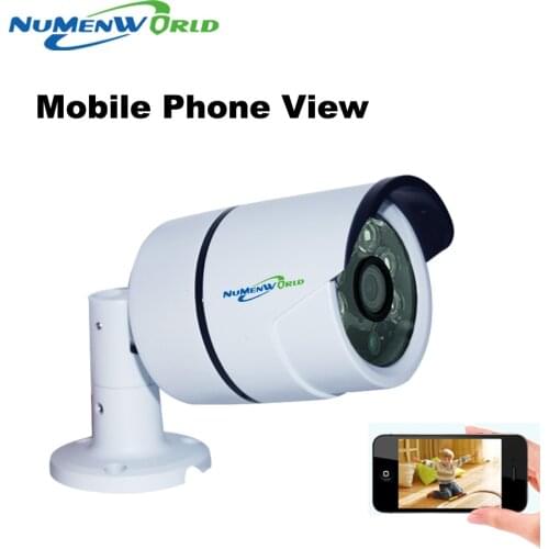 POE IP camera Waterproof 1280*720P HD ONVIF iCloud Webcam Mini Security IP Cam IR Night Vision Camera Outdoor Indoor