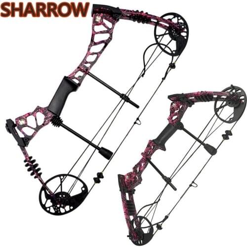 Complete Compound Bow Package Set 40-60lbs Aluminum Adjustable Adult Kit Right Hand Outdoor Hunting Catapult Archery Accessories