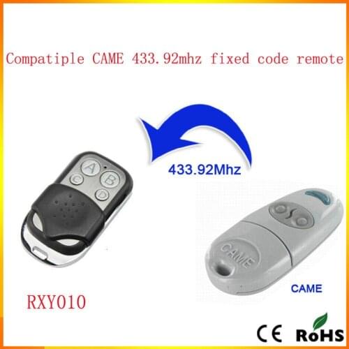 Copy CAME TOP432NA remote control 433.92Mhz came top 432na top-432na remote control 433mhz