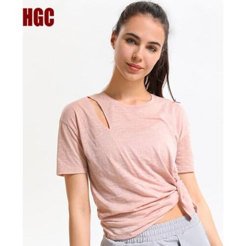 Sports Tops Gym Women 2021 Short Sleeve Workout Leisure T-shirt Loose Quick Drying Running Fitness Yoga Blouse Elastic HGC