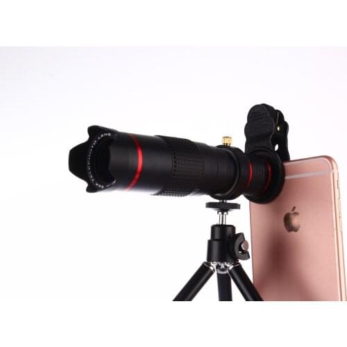 Universal 22 times mobile phone telephoto lens 22 times telescopic lens portable concert HD non dark angle zoom telescope