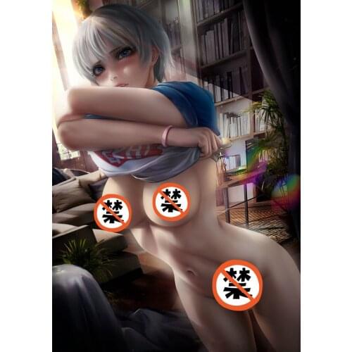 Print silk or canvas uzaki wants to hang out lady art poster 16x24 24x36 inch custom living room bedroom decorative painting