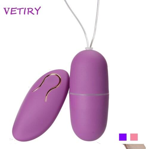 VETIRY 20 Speed Powerful Bullet Vibrator Remote Control Vibrating Egg Clitoris Stimulator G-Spot Massager Sex Toys for Women
