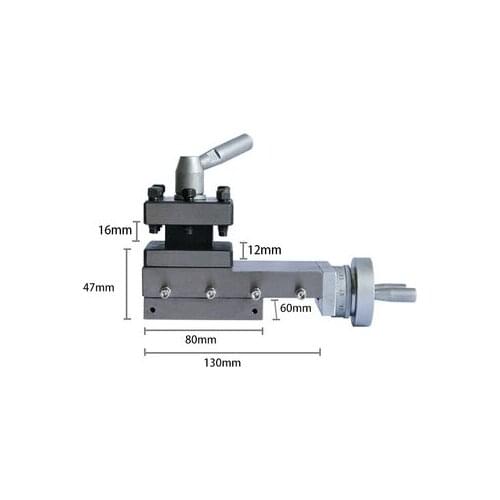 WM180V Square Tool Holder High quality Metal Lathe Tool Holder Assembly Machine Small Carriage Knife Holder 90mm Stroke Hot Sale