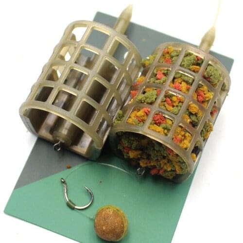 1 PCS Carp Fishing Bait Accessories Method Feeder Carp Tool Pellet Carp Fishing Feeder Bait Cage For Carp Fishing Lure Carp Tool