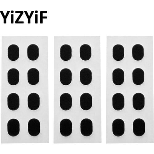 12 Pairs Eyeglass Nose Pads Soft EVA Foam Self-Adhesive Sticky Anti-Slip Eyeglass Nose Pads for Glasses Eyeglasses Sunglasses