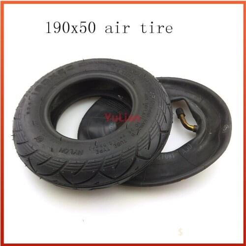 190x50 Inner and Outer 8-inch Pneumatic Tire for Evo Electric Scooter Explosion-proof Thickened Tyre