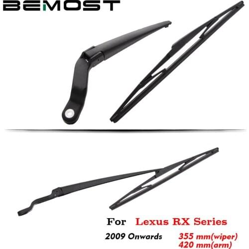BEMOST Auto Car Rear Windscreen Windshield Wiper Arm Blade Natural Rubber For Lexus RX Series Hatchback Year From 2004 To 2018