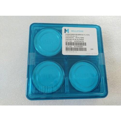 For Millipore PVDF Membrane GVWP04700 Surface Membrane 47mm * 0.22um