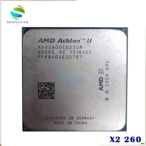 AMD Athlon II X2 260 3.2GHz Dual-Core CPU Processor ADX260OCK23GM Socket AM3 938pin