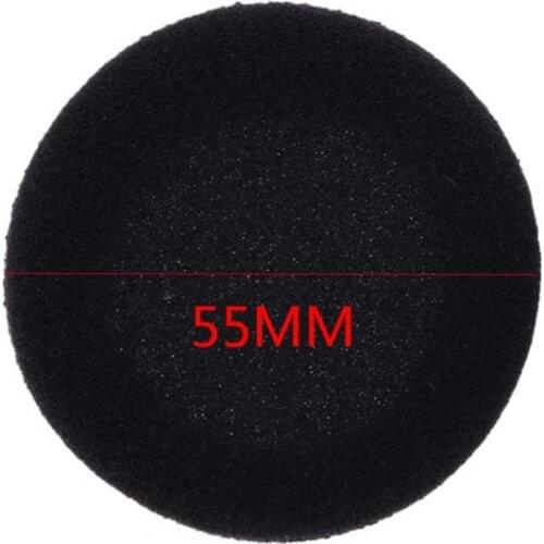 5pairs/10pcs 55mm Sponge Foam Pads Ear Pad Sponge Earpads Headphone Cover For Headset 2.15" 5.5CM thickness 3mm