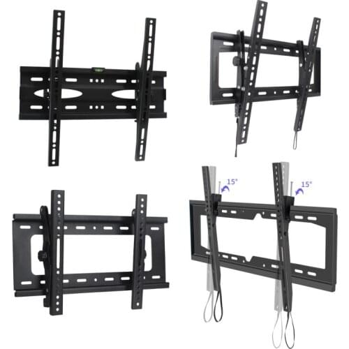 TV Wall Mount Bracket 26"-55"-65"-80" Tilt TV Rack Wall Mount VESA Suporte LCD LED Monitor Flat Panel Tv Holder Screen Stand
