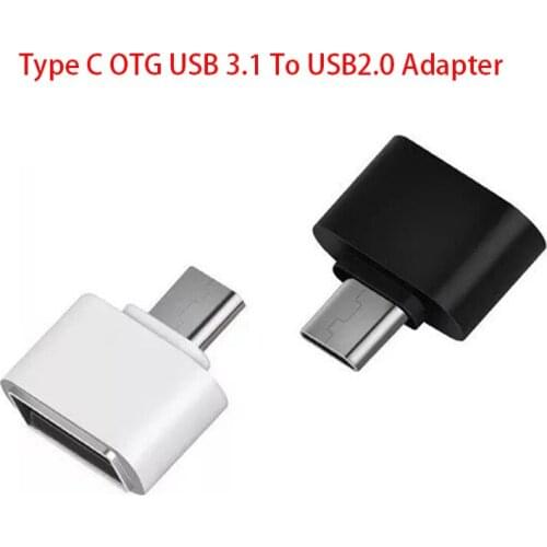 OTG Adapter USB Type C for Huawei P20 USB C Adapter OTG for Xiaomi U Disk Connector High Speed Certified Cell Phone Accessories