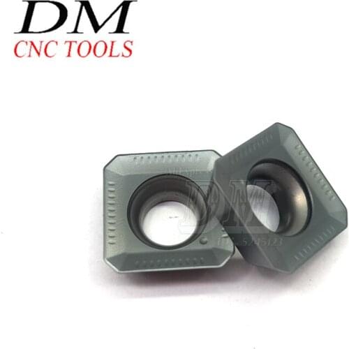 SEKT1204AFTN square milling inserts carbide inserts indexable cutting inserts For KM45 face milling cutter head