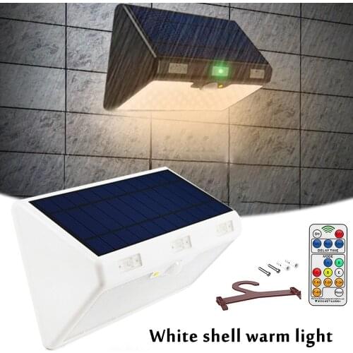 66 LED Solar Light Outdoor Solar Lamp PIR Motion Sensor Solar Powered Sunlight Street Light With Remote Control For Garden