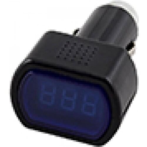 HOT SALES！！！Digital LCD Cigarette Lighter Voltage Panel Meter Monitor Car Volt Voltmeter