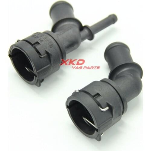 2 Cooling Coolant Hose Connector Set Fit For Be-etel J-etta Golf MK4 1J0122291B 1J0 122 291 B 1J0 122 291 D