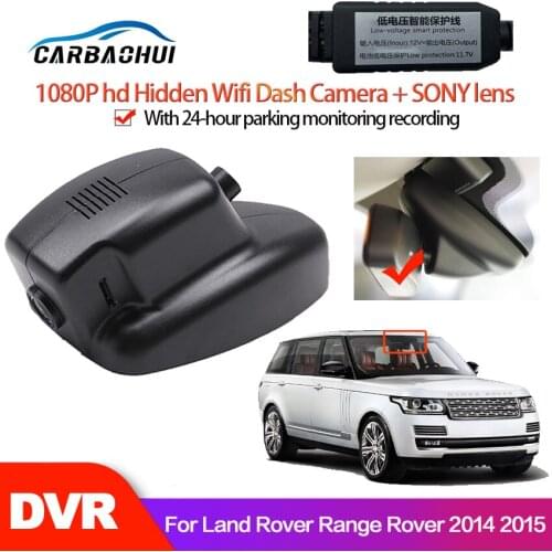 Car DVR Wifi Video Recorder Dash Cam Camera For Land Rover Range Rover 2014 2015 high quality Night vision full hd 1080p