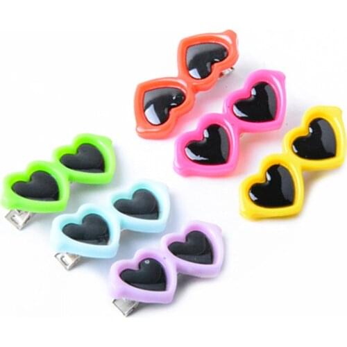 100 Pcs/50 pair Dog Hair Bows Accessories Pet Dog Alloy Clips Cute Dog Cat Hairpins Pet Dog Grooming Accessoires Pet Supplies