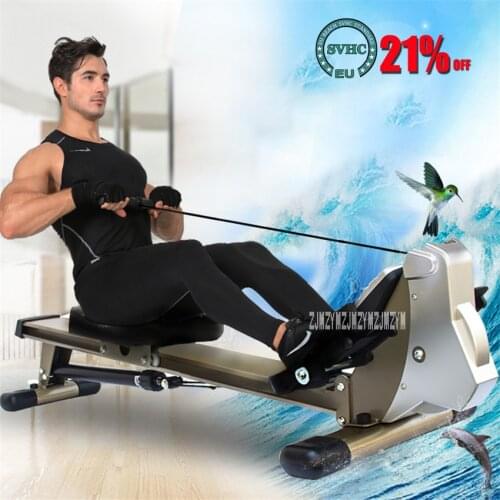 V336 Rowing Machine Aerobic Fitness Equipment Adjustable Resistance Rowing Exercise Sports Abdominal GYM