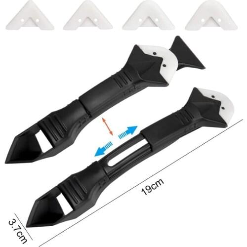 Seam Tool Glue Squeegee Glue Squeegee Glass Glue Squeegee Angle Scraper Remove Residual Glue Construction Beauty Seam Squeegee