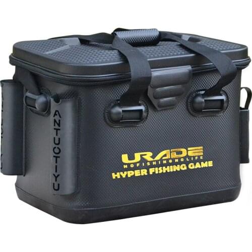 Fishing Box Waterproof Tackle Storage with Rod Holder Large Capacity Organizer & Carrying Bag Available
