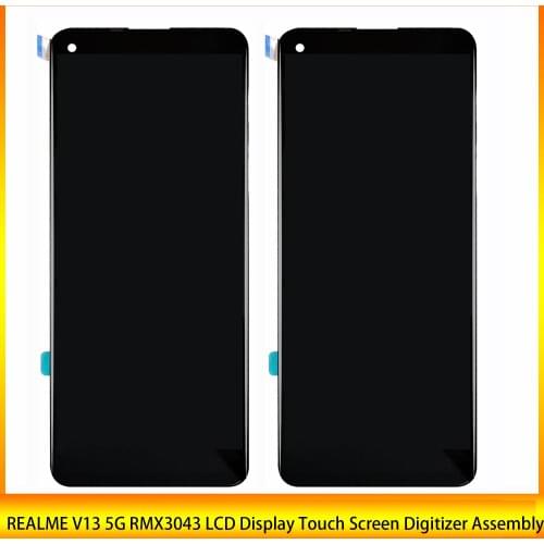 Original Screen 6.5" For REALME V13 5G RMX3043 LCD Display Touch Screen Digitizer Assembly Replacement Parts