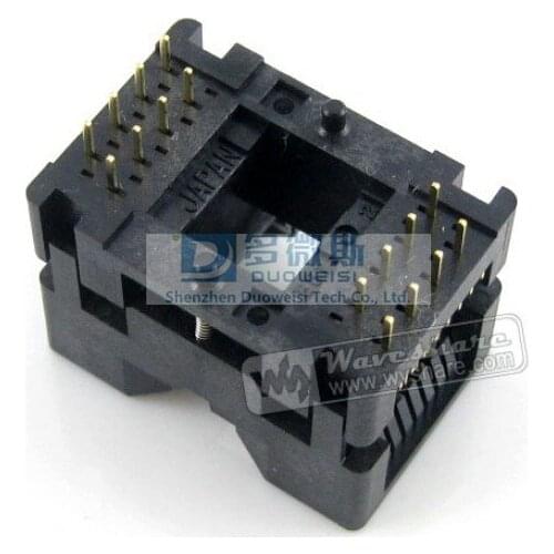 OTS-16-1.27-04, Test & Burn-in Socket OTS-16-1.27-04 Enplas IC Test Burn-In Socket Programming Adapter 7.5mm Width 1.27mm Pitch