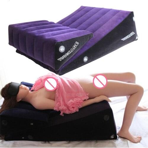 Toughage Inflatable Sex Pillow Ramp Combination Bondage Set Toys,Sex Wedge Pillow for Sex Games Adult Sex Furnitures for Couples