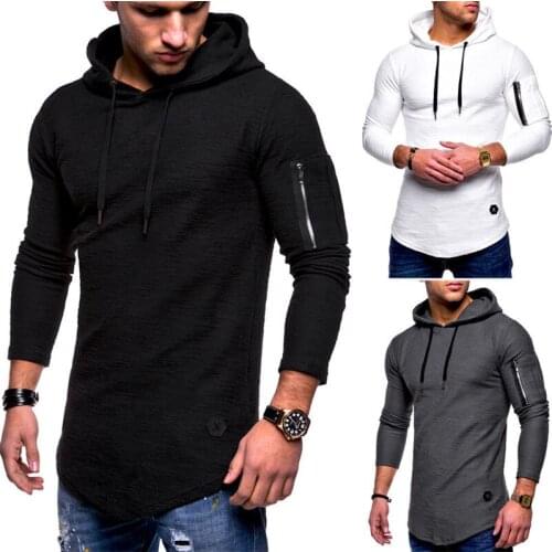 Vhorz Men's T-shirts With A Hood