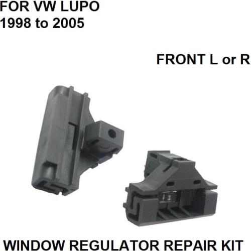 X2 WINDOW REGULATOR REPAIR CLIPS FOR VW LUPO ELECTRIC WINDOW REGULATOR CLIP FRONT-LEFT 1998 to 2005 NEW