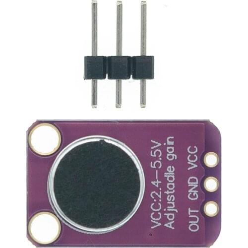 10PCS Electret Microphone Amplifier Stable MAX4466 module Auto Gain Control