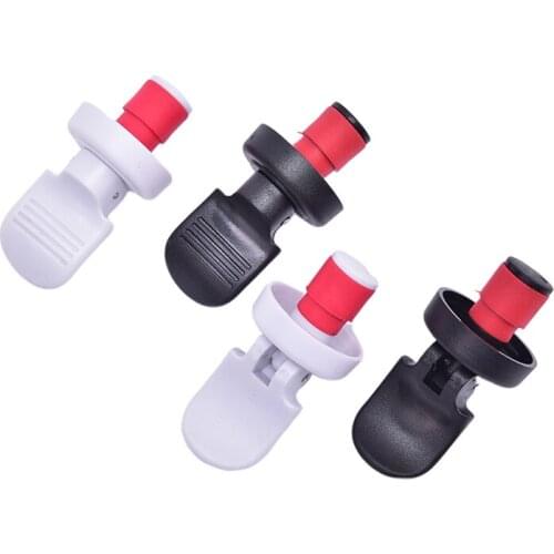 2PCS Pumping freshness stopper Soda Beer Wine Vacuum Retain Freshness Bottle Sealer Red Wine Sealed Retain Freshness Tools