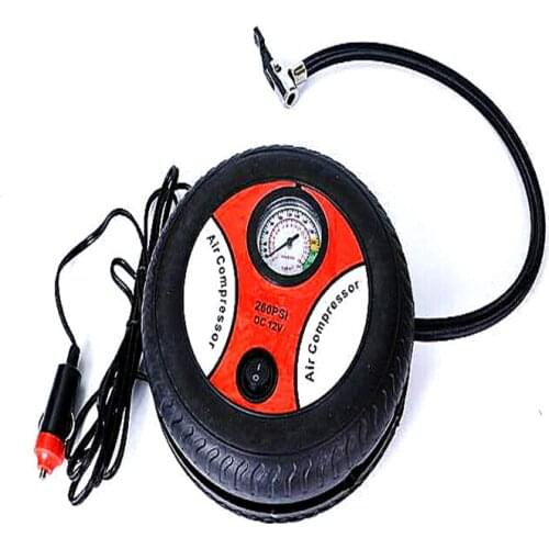 30 X Car Mini Inflatable Air Pump Electric Tyre Pressure Compressor Portable 260PSI 12V Tire Accessories for Bike Motor Ball