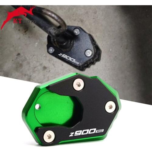 For Kawasaki z900RS z900RS Z900RS SE 2017-2022 Motorcycle CNC Kickstand Foot Side Stand Extension Pad Support Plate