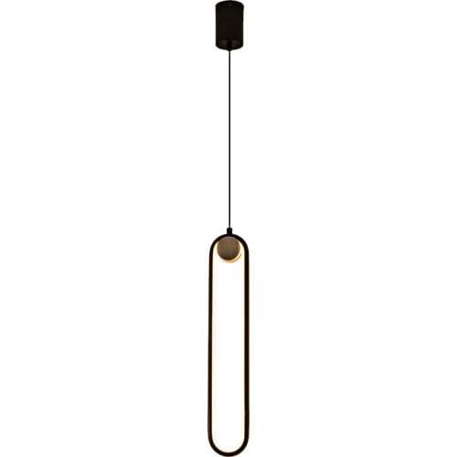 Nordic Simple Ring Aluminum Pendant Lights Bedroom Hanging Lamp Dining Room Furniture Living Room Decor LED Light AC 90-260V