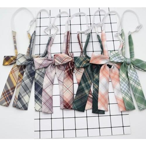 Jk Uniform Bow Tie Cute Japanese korean School Uniform Accessories Bow-knot Tie Bowties Design Knot Cravat Necktie Adjustable
