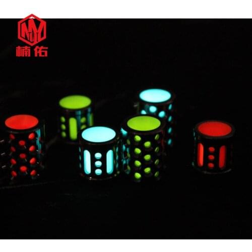 Titanium Alloy Paracord Metal Ornaments Titanium Horse Paracord EDC Small Accessories Knife Beads Multi-function Tool