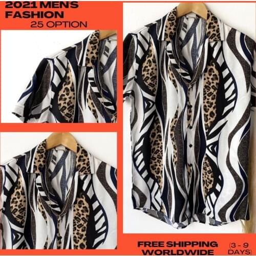 2021 Menswear Fashion Shirt bohemian style japanese style asian style