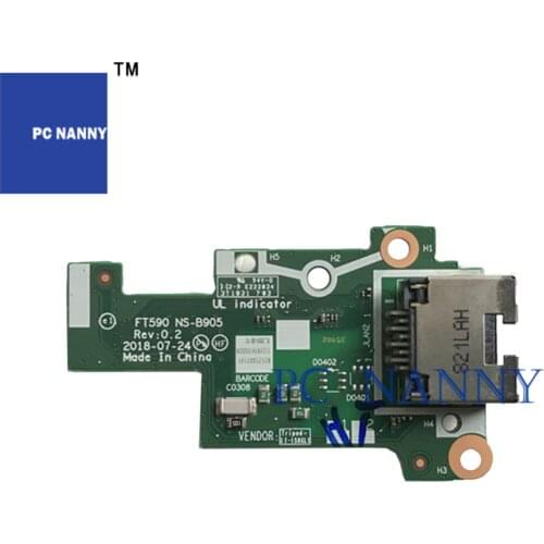 PCNANNY FOR ThinkPad T590 lan Ethernet USB Power board NS-B905 NS-B902 NS-B901 speakers 02HK900 hinges FHD 01YT331 UHD 01YT333