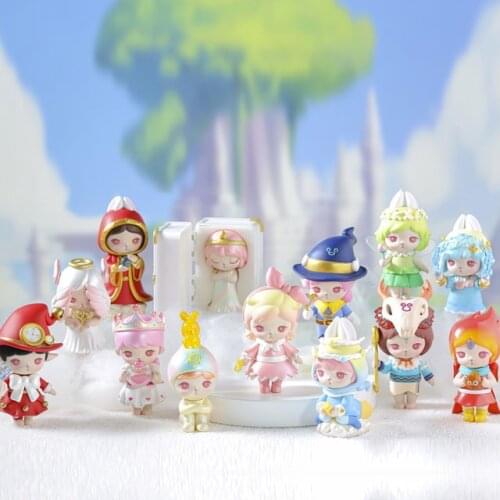 POP MART Whole Box Bunny Happy Spring Festival Series Blind Box Cute Kawaii Vinyle Toy Action Figures Free Shipping